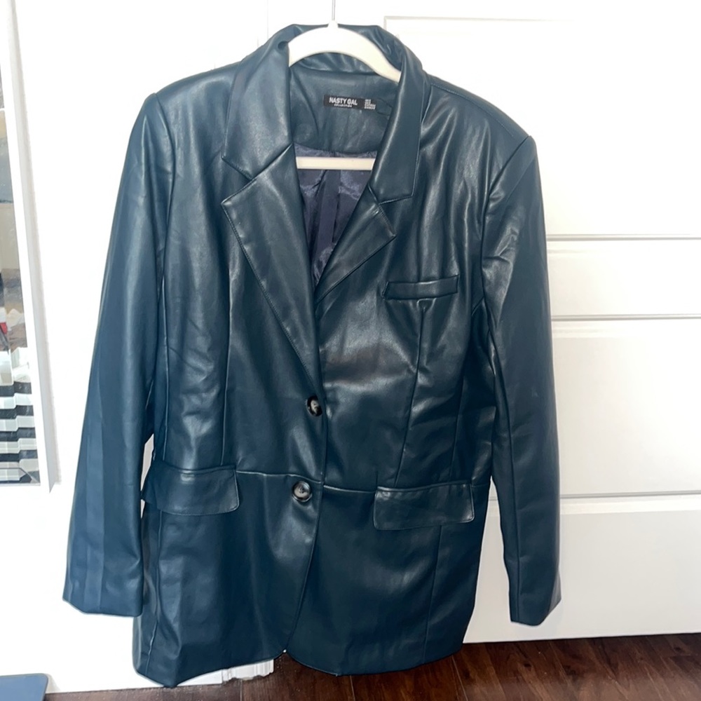 Blue/Green Nasty Gal Blazer